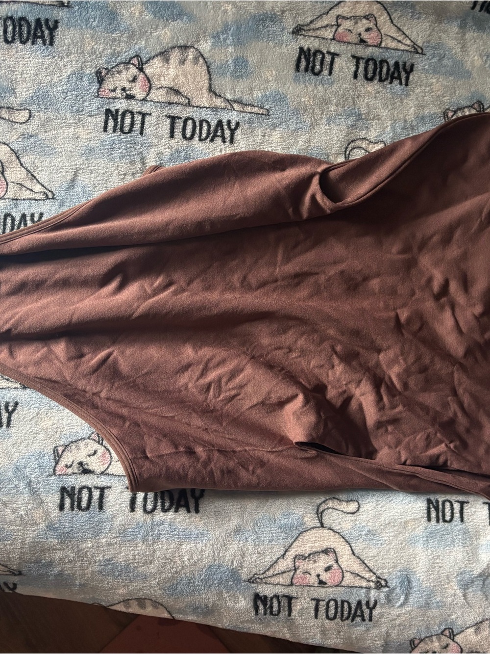 Aura Brown Seamless Tank Bodysuit